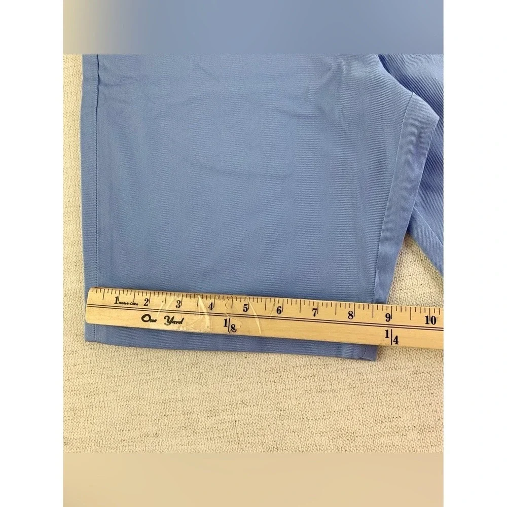 Crewcuts New Boy's flat front chino shorts in blue size 16